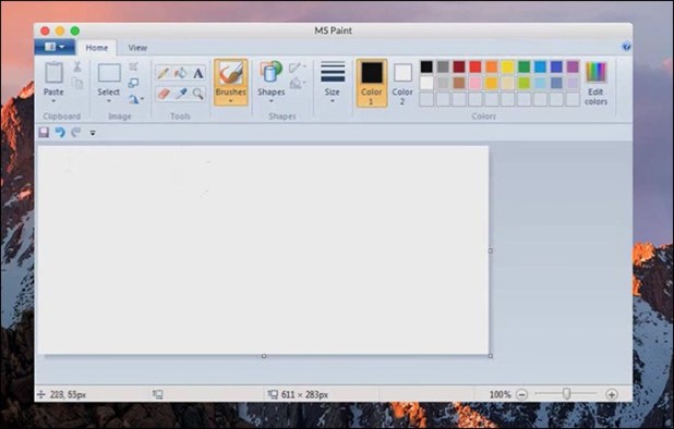 paintbrush equivalent in mac